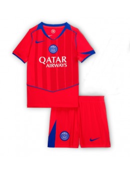 Paris Saint-Germain Replika Tredje Kläder Barn 2025-26 Kortärmad (+ byxor)